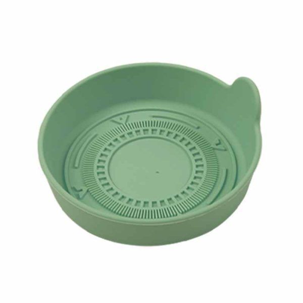 Cross-border hot-selling car silicone coaster car water coaster round non-slip pad creative car built-in pad