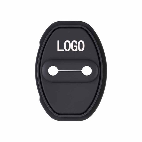 Khóa cửa ô tô Vỏ nắp chống trễ silicone khóa cửa khóa cửa khóa khóa bảo vệ hấp thụ sốc được hoàn thành