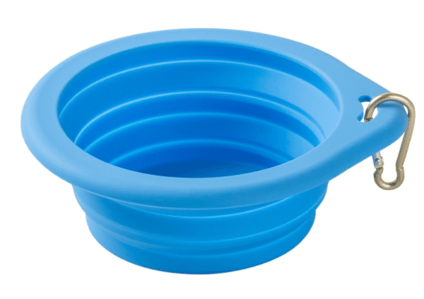 Tazón de mascota plegable para mascotas de silicona