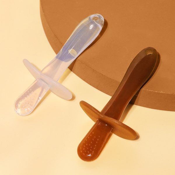 Em bé silicone teether
