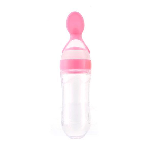 Baby Silicone Squeeze Spoon